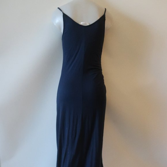 Womens A.L.C. Blue Strappy Ruched Maxi Dress M * - Picture 7 of 11